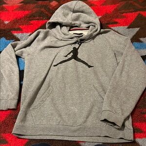 Gray Hoodie with Iconic Logo